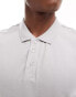 Threadbare 3 button polo in light grey