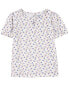 Фото #4 товара Toddler Floral Print Casual Top 4T