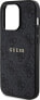 Guess Guess 4G Collection Leather Metal Logo MagSafe - Etui iPhone 13 Pro (czarny)