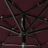 Фото #4 товара Садовый зонт vidaXL Bordeauxrot 200 х 228 см (3-слойный)