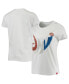 Фото #1 товара Women's White Washington Wizards Cabo T-shirt