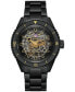 ფოტო #1 პროდუქტის Men's Swiss Automatic Captain Cook Black High-Tech Ceramic Bracelet Watch 43mm - Limited Edition