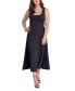 ფოტო #4 პროდუქტის Women's Relaxed Sleeveless Tunic A-Line Long Dress