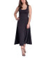 Фото #4 товара Women's Relaxed Sleeveless Tunic A-Line Long Dress