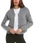 Hannah Rose Terry Zip Cashmere-Blend Bomber Jacket Women's