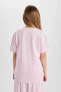 Фото #20 товара Kadın T-shirt Pembe C1202a8/pn441