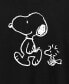 ფოტო #3 პროდუქტის Trendy Plus Size Snoopy Graphic T-shirt