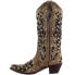 Фото #7 товара Corral Boots Sequins TooledInlay Snip Toe Cowboy Womens Brown Dress Boots A3569