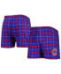 Фото #1 товара Men's Royal, Red Chicago Cubs Ledger Flannel Boxers