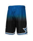 ფოტო #5 პროდუქტის Men's Royal and Black Orlando Magic 1994/95 Hardwood Classics Fadeaway Reload 3.0 Swingman Shorts