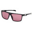 Очки ADIDAS SP0083-5902S Sunglasses Matte Black / Bordeaux - фото #2