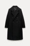 Фото #13 товара Пальто в мужском стиле из шерсти manteco — zw collection ZARA