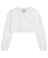 ფოტო #1 პროდუქტის Little Girls Crochet Cardigan Sweater