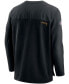 ფოტო #4 პროდუქტის Men's Black Pittsburgh Steelers Sideline Half-Zip UV Performance Jacket