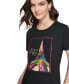 Фото #4 товара Women's Eiffel Tower Graphic T-Shirt