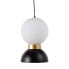 Фото #1 товара Потолочный светильник BB Home Стеклянный Чёрный Металл Белый 25 x 25 x 40 см