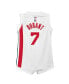 Фото #2 товара Infant Boys and Girls Kevin Durant White Brooklyn Nets 2022/23 Swingman Jersey - Classic Edition