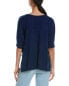 Фото #2 товара Brodie Cashmere Bronte Cashmere Sweater Women's Blue S