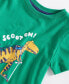 ფოტო #2 პროდუქტის Toddler Boys Scoot On Dinosaur Graphic T-Shirt, Created for Macy's