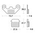 Фото #2 товара SBS P213-HF Brake Pads