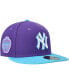 Фото #2 товара Men's Purple New York Yankees Vice 59FIFTY Fitted Hat