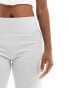 Фото #4 товара Stradivarius deep waistband sculpt flare in grey