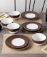 Фото #13 товара Tozan 4 Piece Dinner Plate Set, Service for 4
