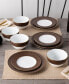 Tozan 4 Piece Dinner Plate Set, Service for 4