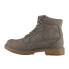 Фото #4 товара Lugz Mantle HI MMANTLHD-0823 Mens Gray Leather Lace Up Casual Dress Boots