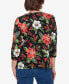 Classic Poinsettia Classic Holiday Top Черный, L - фото #3