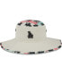 Фото #1 товара Men's Natural Los Angeles Dodgers Retro Beachin' Bucket Hat