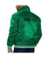 Фото #4 товара Levi’s x Starter Men's Green Philadelphia Eagles Silver Tab Trucker Full-Snap Jacket