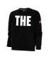 ფოტო #1 პროდუქტის Women's Black Ohio State Buckeyes Victory THE Crewneck Pullover Sweatshirt