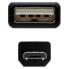 NANOCABLE USB A 2.0 Male To Micro USB B Male 0.8 m USB Cable