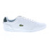 Фото #2 товара Lacoste Chaymon Crafted 07221 Cma Mens White Lifestyle Sneakers Shoes