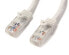 Фото #1 товара StarTech.com 15m CAT6 Ethernet Cable - White CAT 6 Gigabit Ethernet Wire -650MHz 100W PoE RJ45 UTP Network/Patch Cord Snagless w/Strain Relief Fluke Tested/Wiring is UL Certified/TIA - 15 m - Cat6 - U/UTP (UTP) - RJ-45 - RJ-45