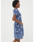 Women's Simone Layered Floral Jersey Dress