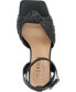 ფოტო #4 პროდუქტის Women's Galinda Raffia Knot Block Heel Sandals