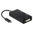 Фото #2 товара Адаптер USB-C — VGA/HDMI/DVI Aisens A109-0343 HDMI USB VGA USB 3.2 Чёрный 15 cm