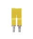 Weidmüller WQV 4/2 - Cross-connector - 50 pc(s) - Polyamide - Yellow - -60 - 130 °C - V0