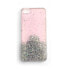 Фото #1 товара Błyszczące etui pokrowiec z brokatem Samsung Galaxy S21+ 5G Star Glitter różowy