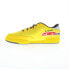 Reebok Club C Power Rangers Mens Yellow Canvas Lifestyle Sneakers Shoes 10.5