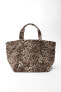 ANIMAL PRINT HANDBAG