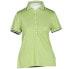Фото #1 товара Page & Tuttle Stripe Trim Short Sleeve Polo Shirt Womens Size S Casual P49869-A