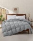 Cozy 360TC All Season Down Feather Fiber Comforter, Twin Серый, Близнец - фото #1