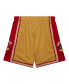 ფოტო #3 პროდუქტის Men's Gold Florida State Seminoles 1992/93 Throwback Jersey Shorts