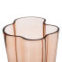 Vase Brown Crystal 15,5 x 15 x 30 cm