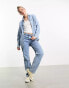 Фото #4 товара New Look oversized denim shirt in blue