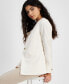 Фото #3 товара Women's Bi-Stretch One-Button Jacket, Created for Macy's