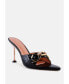 ფოტო #3 პროდუქტის Women's Drippin Hot Croc Patent Faux Leather Sandals